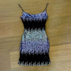Sequin mini dress